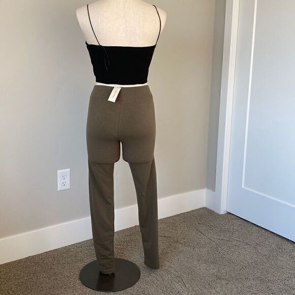 Francesca’s Olive Green Leggings-NWT - Picture 3 of 6